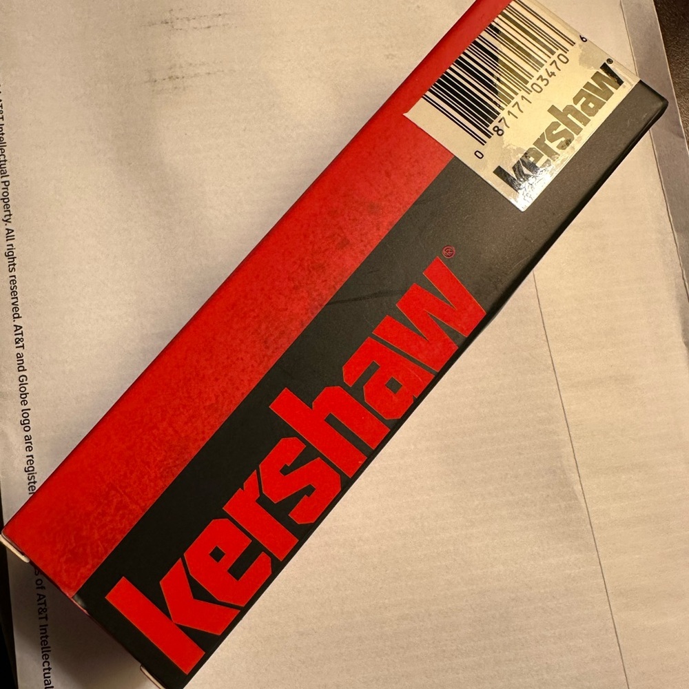 Kershaw Cryo 1556Ti, 3.25" 8Cr13MoV Blade, Stainless Steel Handle, Assisted Open